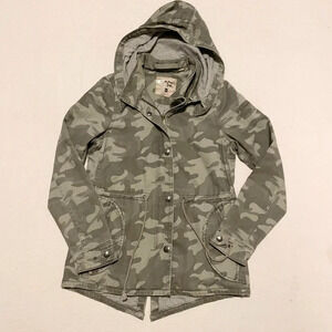 Triple  Five Soul Hooded Jacket Camo Ladies Size Small Coat